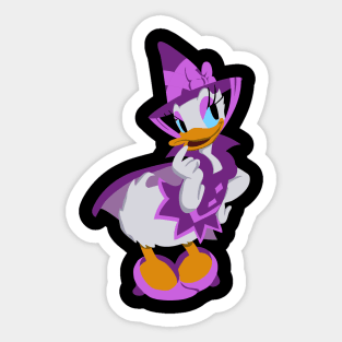 Witch Daisy Sticker